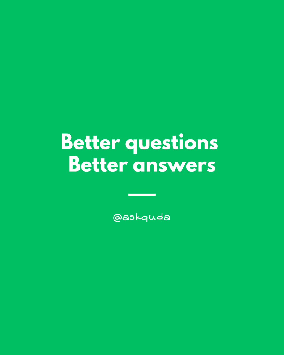 When a student asks a teacher a question, it's easy to think the answer is just for the student's benefit.

But thoughtful questions prompt the teacher to uncover fresh thinking for their own benefit too.

Q&amp;A is the atom of learning for student and teacher equally. :)