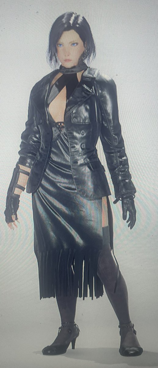 AtmBarz's tweet photo. Tekken 8 Nina as Selene from underworld @LotusAsakura https://t.co/dLTADv93Eg