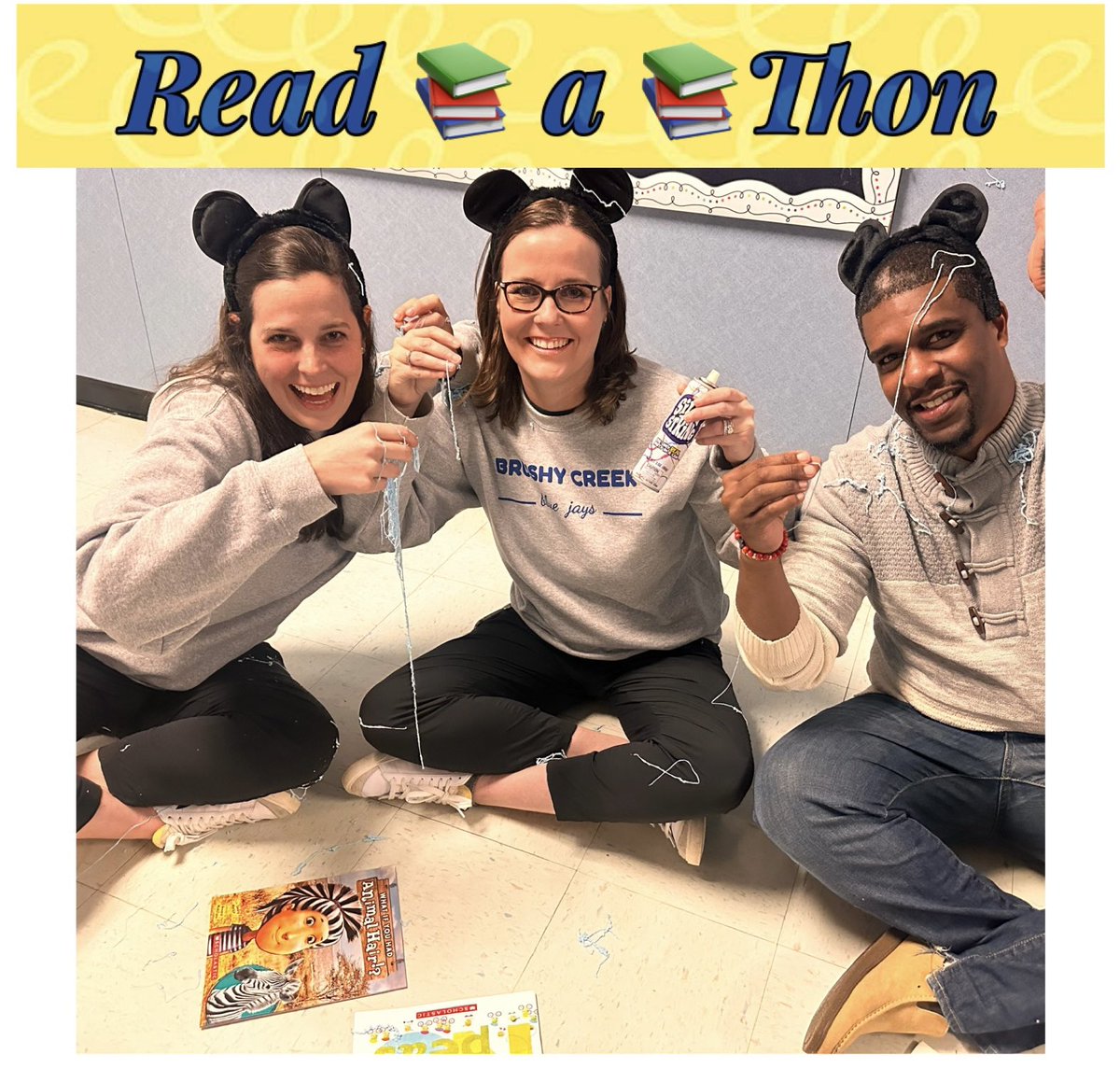 Read 📚 A 📚 Thon is here! We appreciate your support to help us fundraise for our school! <a href="/jennystrong92/">Jenny Strong</a> <a href="/mrsparkeredu/">Hannah Parker</a> 

youtu.be/4YfAt8-kOSY?si…