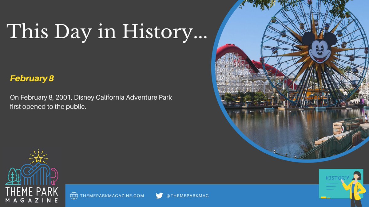 ThemeParkMag's tweet photo. A very happy anniversary to Disney California Adventure Park... or "DIPP" Disney IP Park. 😀 #DCA #disneycaliforniaadventure #anniversary https://t.co/VmT95dFzcT