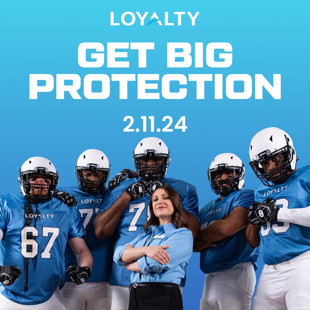 Huddle up! Don't miss your chance to see game changing protection in action 🏈 Tune into the big game to score the details.