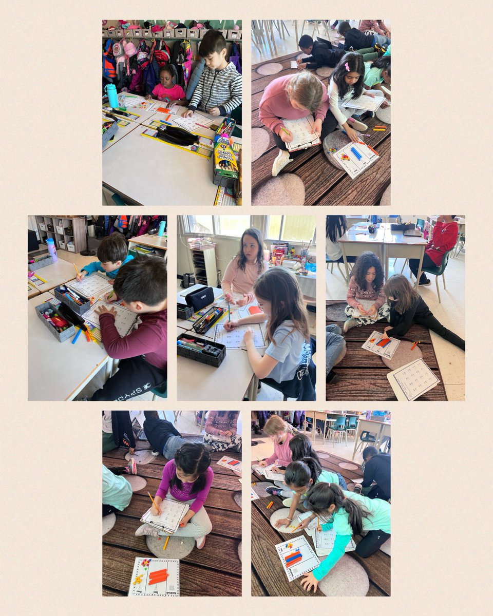 liannelogan10's tweet photo. Using our base ten blocks to help master double-digit addition and subtraction with regrouping. These are some very enthusiastic math lovers 🩵 https://t.co/7NhskdONMJ