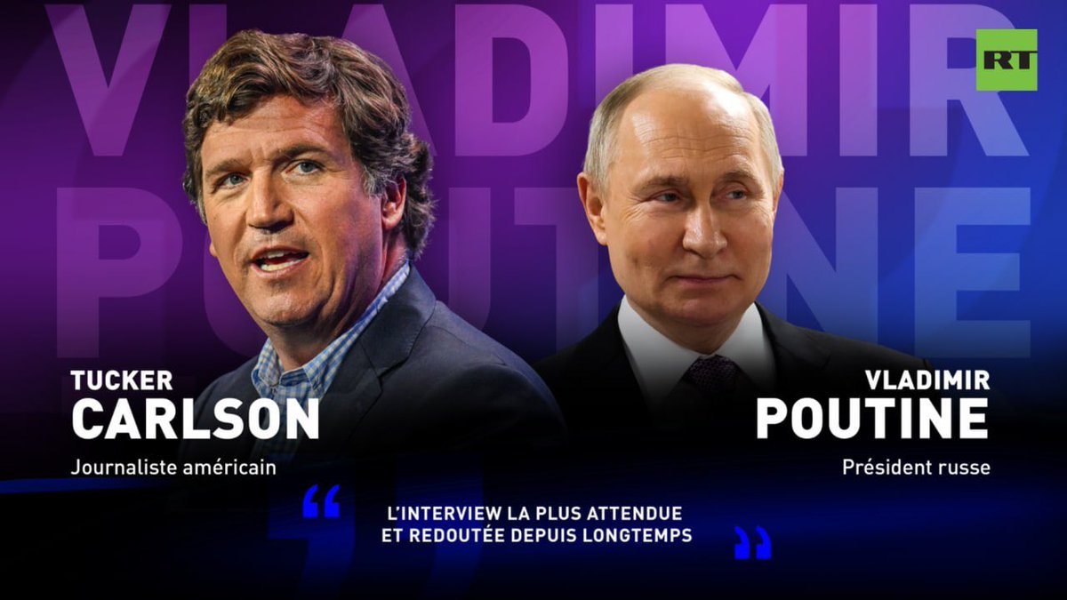 Interview de Vladimir Poutine par Tucker Carlson en français 😊 m.vk.com/video-21696553…