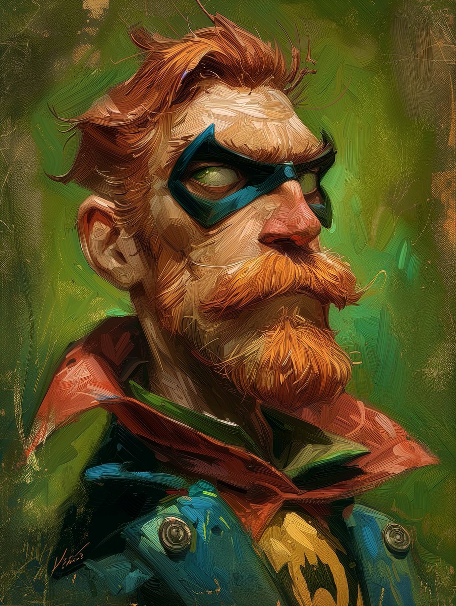 Vincent Van Gogh as Robin! 

#AIArtistCommunity | #AIart | #MidjourneyAI