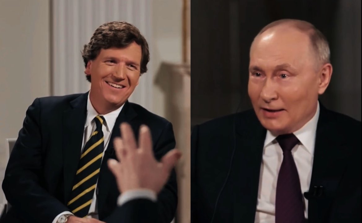 CensoredMen's tweet photo. @TuckerCarlson Smiles all round :) https://t.co/R4YgNtabL3
