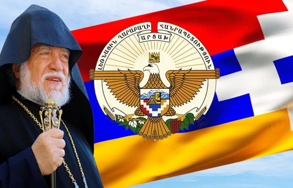 'Artsakh self determination case is not closed for the Catholicosate of the Great House of Cilicia. Artsakh is part of our national demands'. said Aram I Catholicos in today's interview. #artsakhgenocide #Artsakh #Armenian #Armenians #ArmenianGenocide #Armenia  #recognizeartsakh