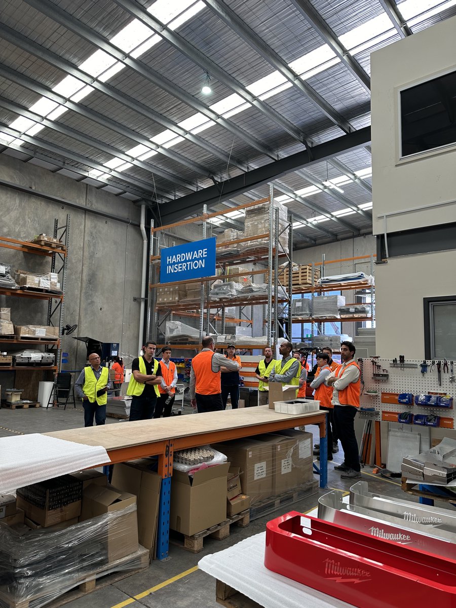 integrasysaus's tweet photo. We held an open day yesterday with AME Australia. We celebrated #australianmanufacturing over a sausage sizzle &amp; site tour of our facility + demonstrated our #Industry40 kiosk, the K4.0. Thanks to everyone who attended &amp; to AME for bringing together a likeminded group of people. https://t.co/tMEJO0TSNI