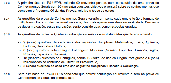 _lisstudy's tweet image. UFPR
Aguardando Edital.
Data das inscrições: 29/05/2024 a 22/08/2024
Taxa: R$ 195,00
Data das provas: Normalmente em Out/Dez
Duas Fases
Questões: 1° Fase-90 objetiva (Ler a 1° imagem)
Obs.: Saiu o conteúdo programático e obras literárias
Link: servicos.nc.ufpr.br/PortalNC/Concu…
Leiam o Alt!