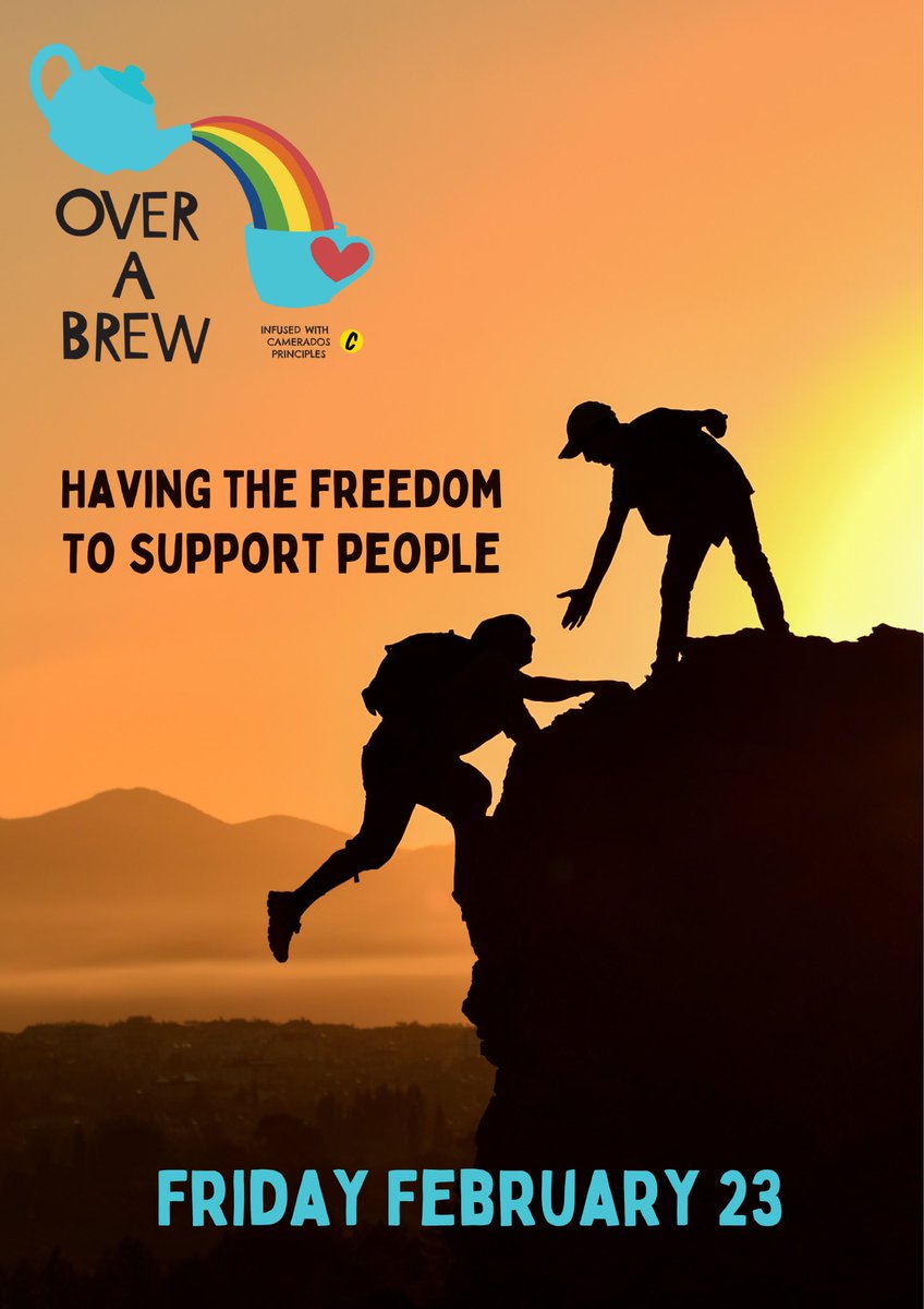 MarkDaleBas's tweet photo. Our next #OverABrew Session with @curatorsochange and @ADASS_East with an extra infusion of @Camerados_org Principles
takes place on:
Friday 23rd February 12:00pm online
Our Theme:
Having The Freedom To Support People
To register follow this link 👇🏻
https://t.co/TX2BaiBQOH
@CatDRees @Tashsli3 @CoProIsaac