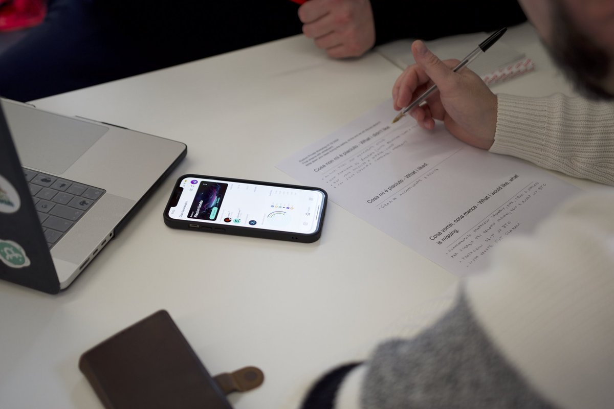 The first private workshop we did this week for better understanding human-computer interaction 💪🤓 #hci #elysiumwallet