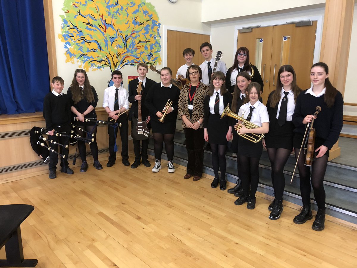 Day 2 of the @McLarenHSMusic festival saw the chamber music and senior solo competitions. The standard was as astonishingly high as ever, and we are SO very proud of all the performers. Mrs Buchanan commended all of them. Pictured are all the chamber musicians. Results next.