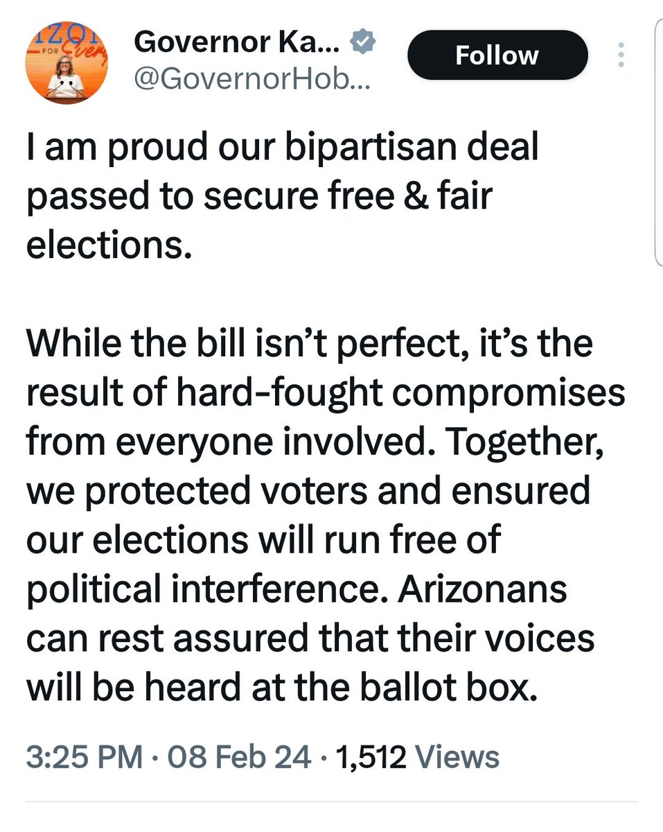 🚨Special Shout Out &amp; Thank You 👏 to AZ Senator <a href="/WendyRogersAZ/">Wendy Rogers</a> &amp; <a href="/realAlexKolodin/">Rep. Alexander Kolodin</a> Who both Sponsored "The HISTORIC Timeline Bill" that just passed the House &amp; Senate and will be signed by Governor Katie Hobbs. 🌈

🚨This is a historic day in Arizona Election Integrity that will
