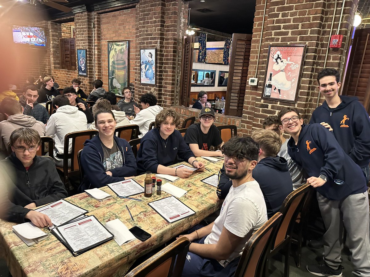 Keeping the tradition alive!  Steakhouse dinner before 2 days the Ultimate Chess Grind-out!