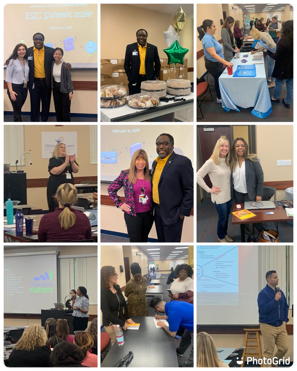 It was a privilege to spend the day with our team of Elementary School Counselors during our first “ESC Summit!” THANK YOU to all of our invited presenters & community partners. We were truly able to collaborate & celebrate! 💚 #NSCW24 #ProudSupervisor