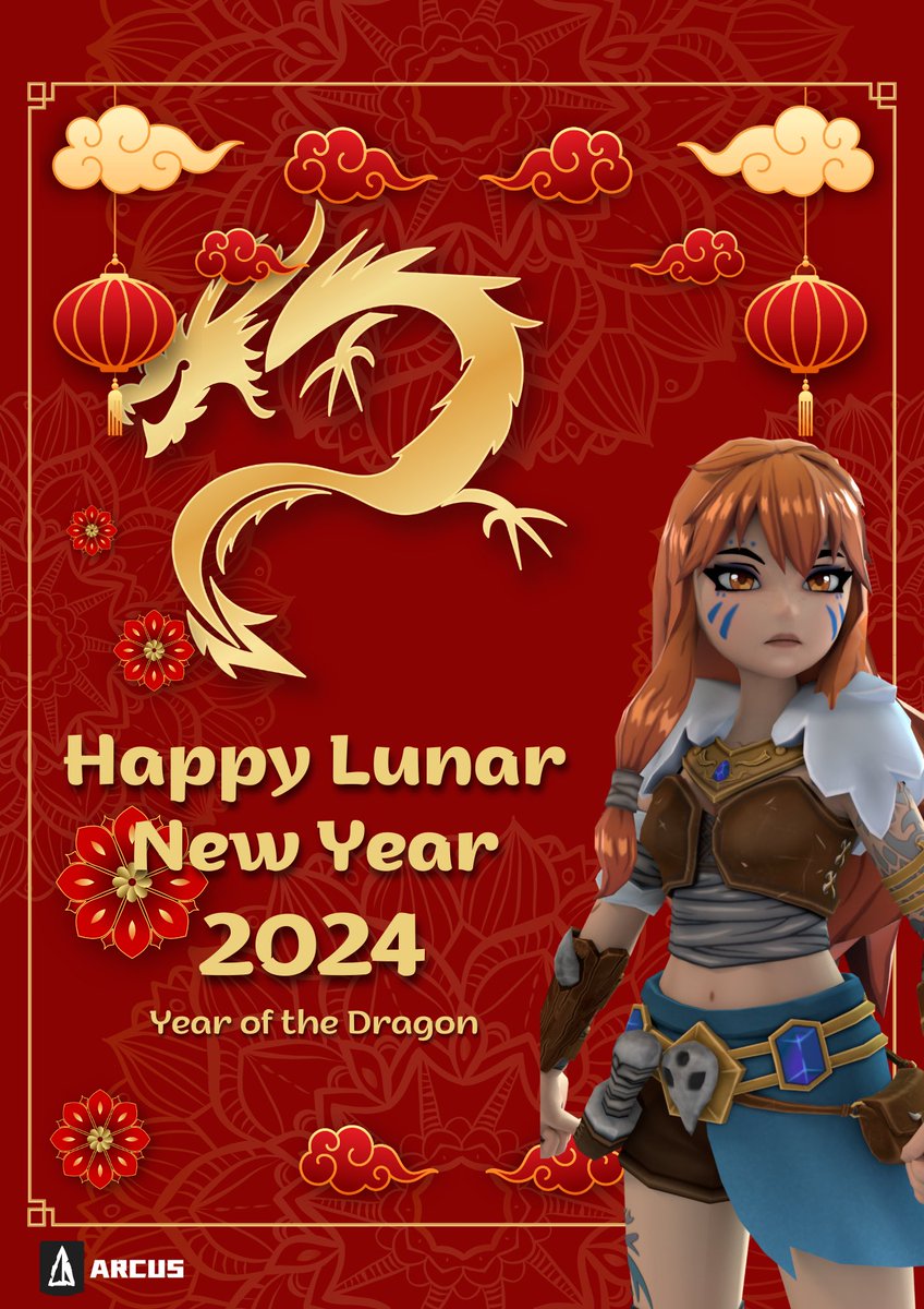 Arcus Official (@arcusgo8) on Twitter photo ๐ Happy Chinese New Year 2024! ๐
โจ As we welcome the majestic Year of the Dragon, may your journey be adorned with courage, wisdom, and boundless prosperity. Let the fiery spirit of the dragon ignite your passions and illuminate your path with strength and resilience. 
May ๐ Happy Chinese New Year 2024! ๐
โจ As we welcome the majestic Year of the Dragon, may your journey be adorned with courage, wisdom, and boundless prosperity. Let the fiery spirit of the dragon ignite your passions and illuminate your path with strength and resilience. 
May