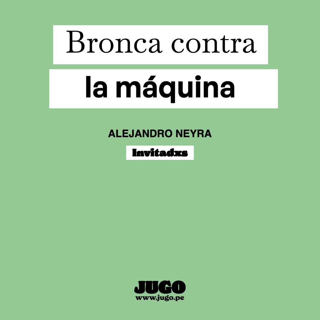 jugodecaigua's tweet photo. Dante Trujillo invita a @alexperec a licuar el jugo de este viernes.
"Maniac: genio, ficción y límites de la inteligencia artificial."
🧃Tu dosis aquí: https://t.co/XYzepJ14dh https://t.co/8EmpoUhcRC