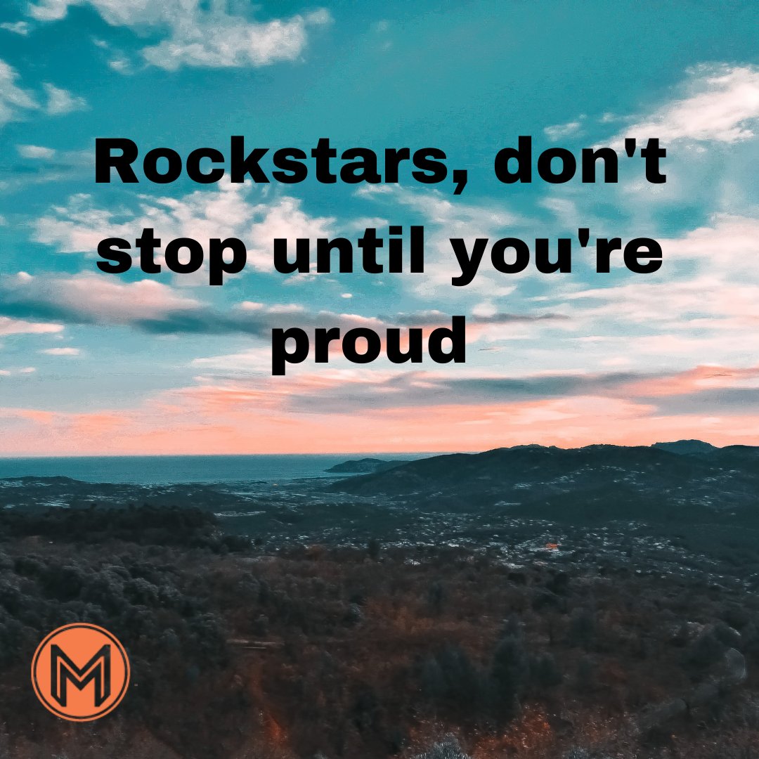 Rockstars, don't stop until you're proud! 

#MarvellessMark #MotivationalSpeaker #RockstarSpeaker #lasvegas

#KeynoteSpeaker #VirtualKeynoteSpeaker

#Businessrockstar #leadershipkeynotespeaker #teambuildingspeaker #peakperformanceexpert