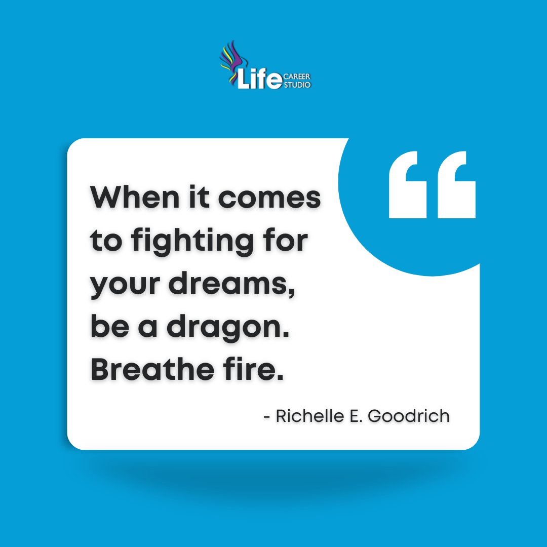 Don't let anything stand in your way. 🚀 #DreamBig #BeADragon #IgniteYourDreams #WorkYourDream