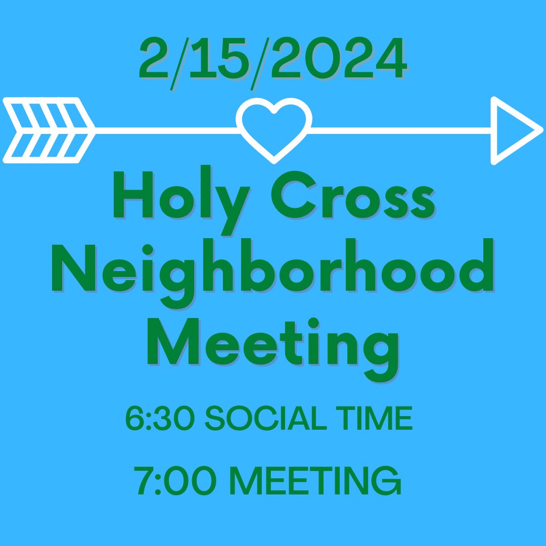 See you Thursday 2/15/24 at the <a href="/BallStateCAP/">Ball State CAP</a> building at 25 N. Pine at 6:30 for social time and 7:00 for the neighborhood meeting. Check your email for the Zoom option 💙