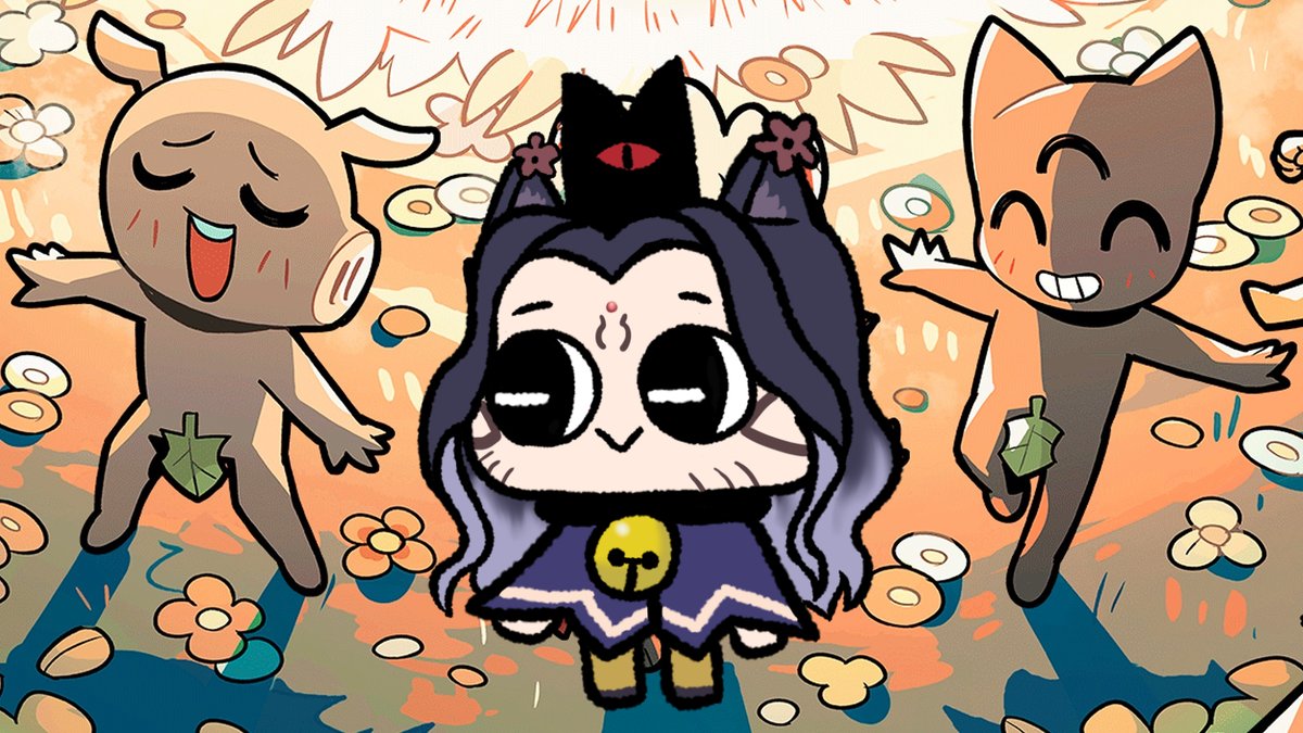 HeavenlyFightr's tweet photo. Tonight I go back into the cult and attempt to get Anubis back (get a new one because Anubis peaced out on me) & continue growing my Cult of CaDra in #CultoftheLamb
#Vtuber #CaDra https://t.co/cTCwD8RfnM