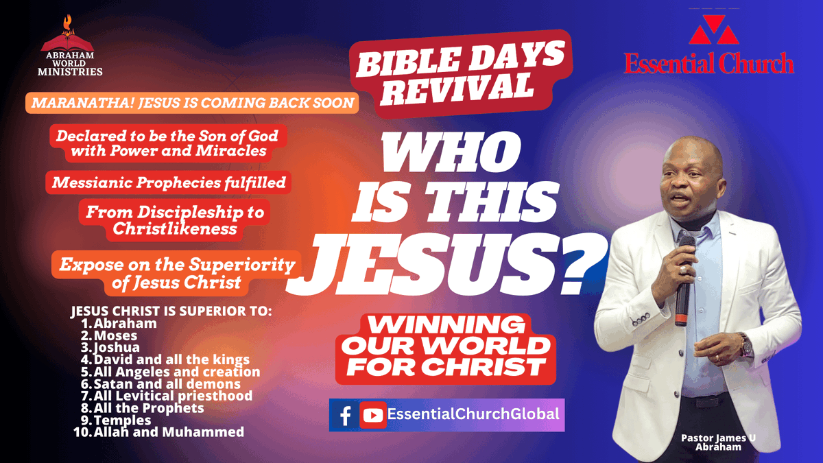 JamesUAbraham's tweet photo. @G3Conference Here are themes you can discuss for 3-days, build the faith of believers, and win souls for Jesus. You those Paul describes as having a form of godliness but they deny the power of God #cessationist #bibledays #biblefaith #bibleresults https://t.co/tUgI4reTpb