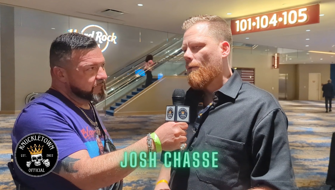 KnuckletownBK's tweet photo. Knuckletown Official's Exclusive Backstage Moments with Josh Chasse

In the aftermath of BKFC 57, Knuckletown Official's Chad Burbank scored a one-on-one with Josh Chasse, a pivotal figure in the BKFC team.

https://t.co/KIZzTfIE4l https://t.co/eNNvzJBXbN