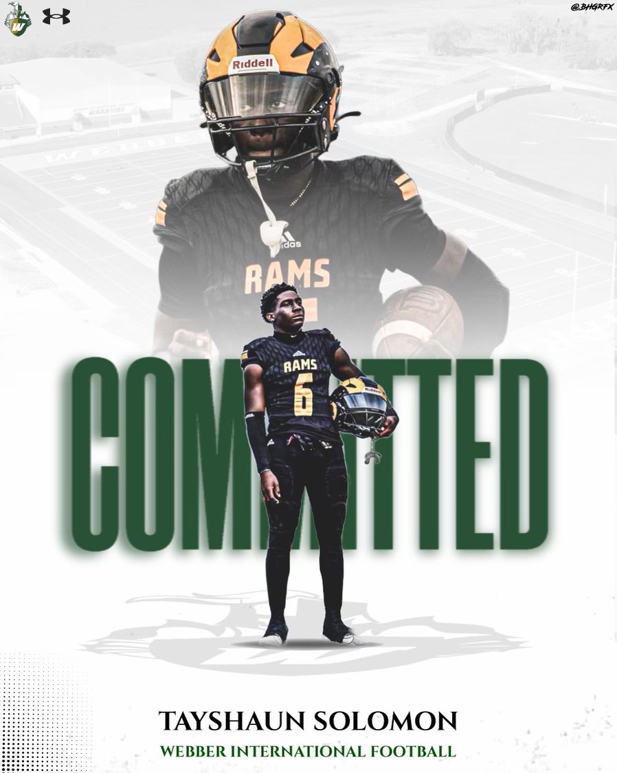 100% Commited!!! Go warriors⚔️, On to the next chapter! 🟢⚪️ #Blessed #TimeToWork #BallNBabson24 <a href="/WebberFB/">Webber Int'l University Football</a> <a href="/coachj_rob/">Coach Robinson</a> <a href="/CoachPotochney/">Coach P</a> <a href="/EnglewoodFTBL/">Englewood Football</a> <a href="/enhancesports15/">enhancesportstrainin</a>