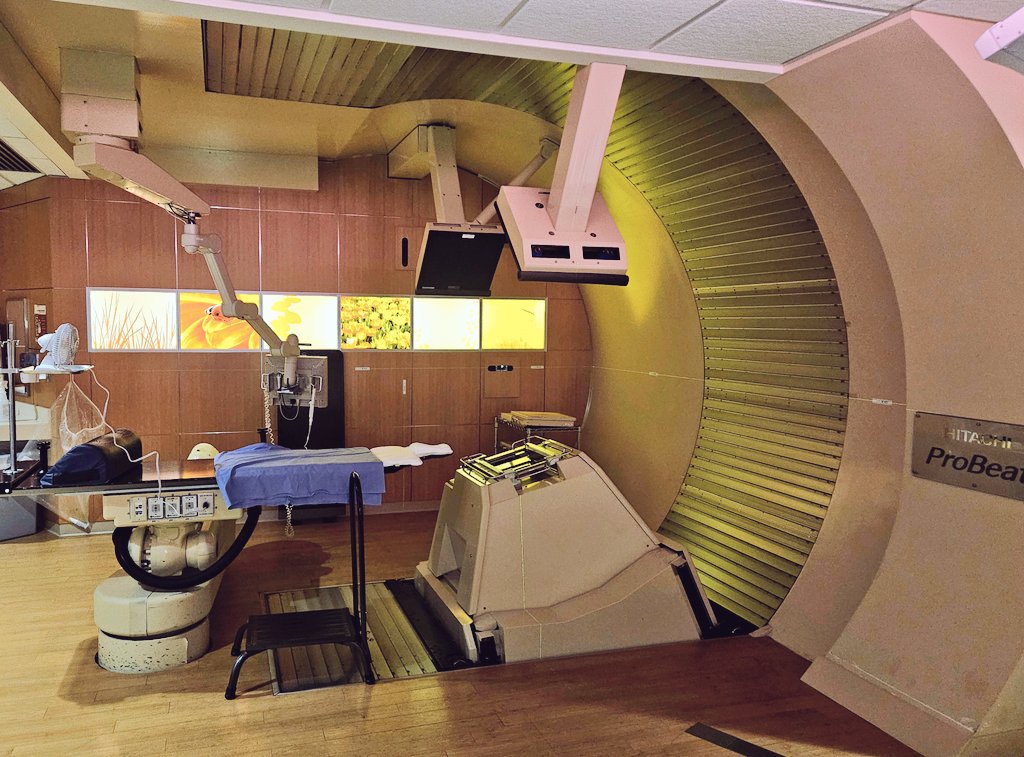 Made it through radiation session #3!  Whew, praise to Our Father for providing just enough peace &amp; calmness to gettr' done!
30 MORE TO GO.