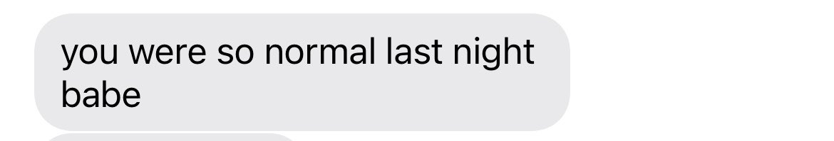 a simple text can be more reaffirming than therapy