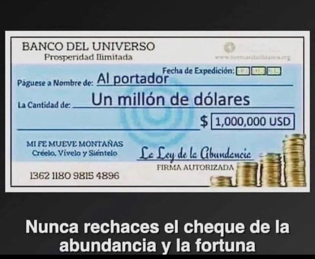 PiensaPositivoR's tweet image. ✨💫🌟Vibro en Abundancia🌟💫
✨

💫💰Decreta: HECHO ESTÁ💰🙏

🌟Gracias por darle a ♥️y 🔄 a este tweet, sígueme en @PiensaPositivoR🌟