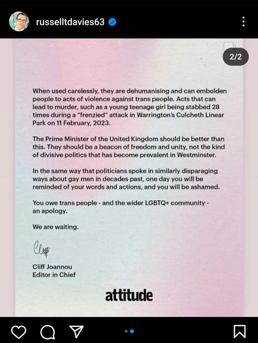 AidanTheJester's tweet photo. Russell T Davies is an absolute legend and an ally and I never wanna hear another word to the contrary from you lot https://t.co/hKf4nSUDNl