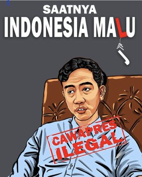 Hanya kecurangan yg bisa memenangkan pelanggar HAM dan anak haram reformasi..