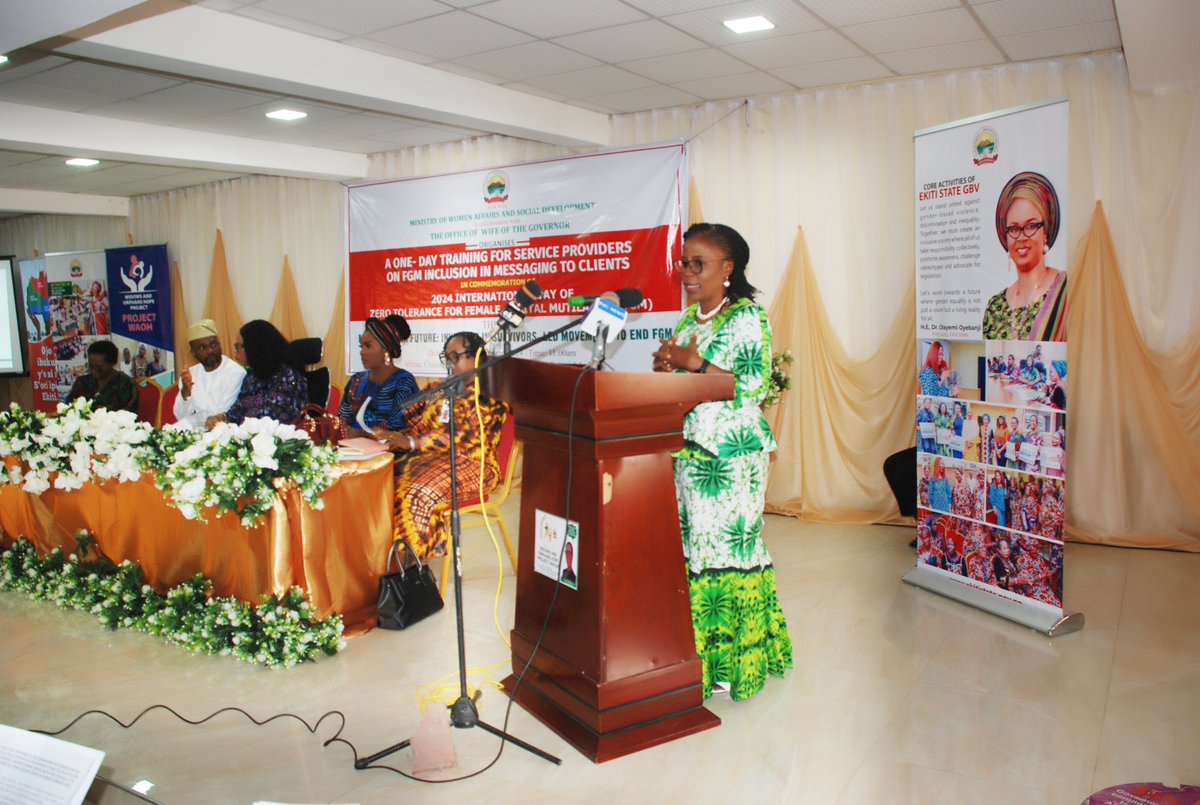 This year’s day of Zero Tolerance against FGM was marked in collaboration with the office of the Wife of the Governor with a one day training of Service Providers against the practice of FGM. #FGM #EndFGM