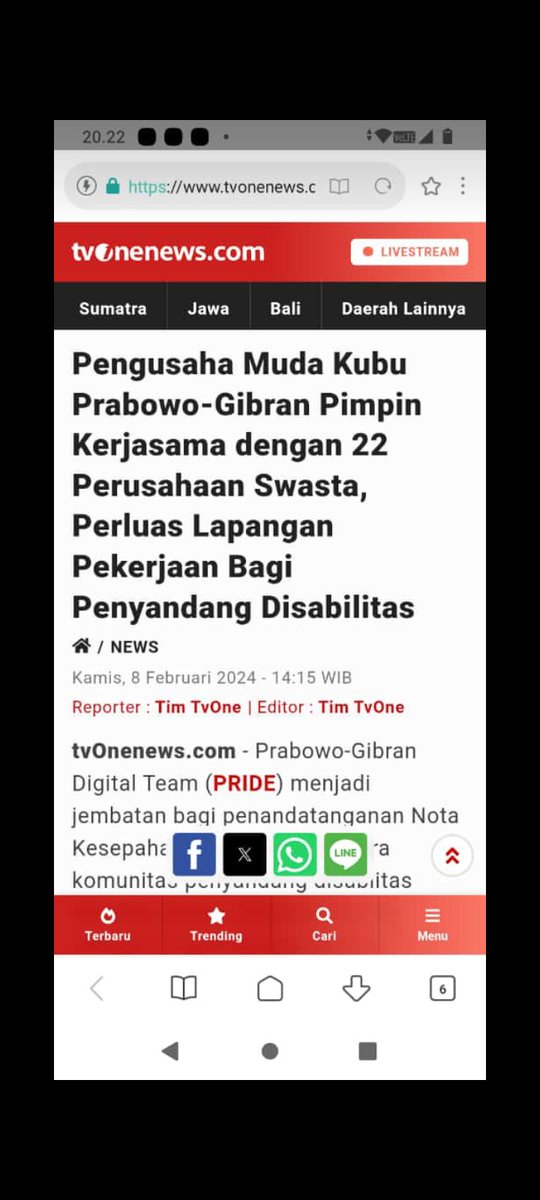 FDonghun's tweet photo. Acara Sahabat Disabilitas Untuk Prabowo Gibran Yang Diselenggarakan oleh Relawan Pride dan RUTE tgl 6 Feb 2024.
Kala Sahabat Disabilitas mendeklarasikan dukungan kepada Paslon 02
https://t.co/OuwMQXWvb5
#PrabowoGibran #RelawanPride #PrabowoGibranDigitaTeam #Disability https://t.co/Dvvx3Bj9Hc