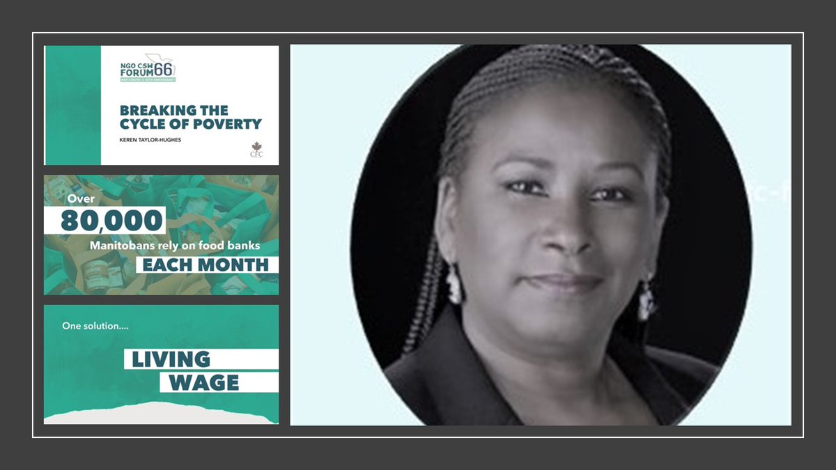 We are pleased to welcome Advisory Board Director Keren Taylor-Hughes to serve a second term at CFC. Check out her presentation during UN #CSW66 at cfc-fcc.com/resources #LivingWage #Inclusion #Poverty #DiversityandInclusion #Workers #Employees #SDGs #CSW68 #BlackHistoryMonth