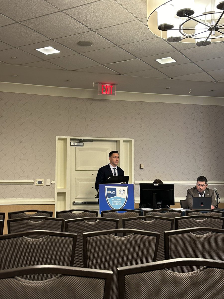 Matt_Greer1's tweet photo. Thankful for the chance to present at my first Academic Surgical Congress. Great to catch up with old friends and meet some new fellow surgery applicants! #ASC2024 https://t.co/kdkt6l5Nll