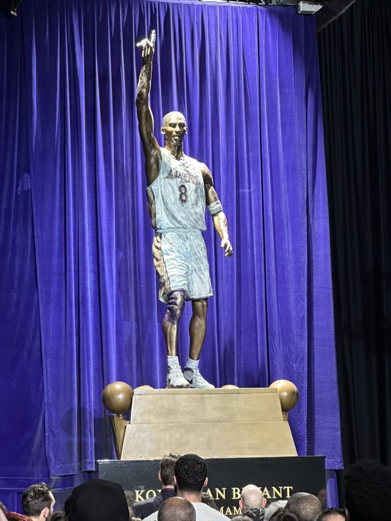 圖 Kobe雕像的姿勢?