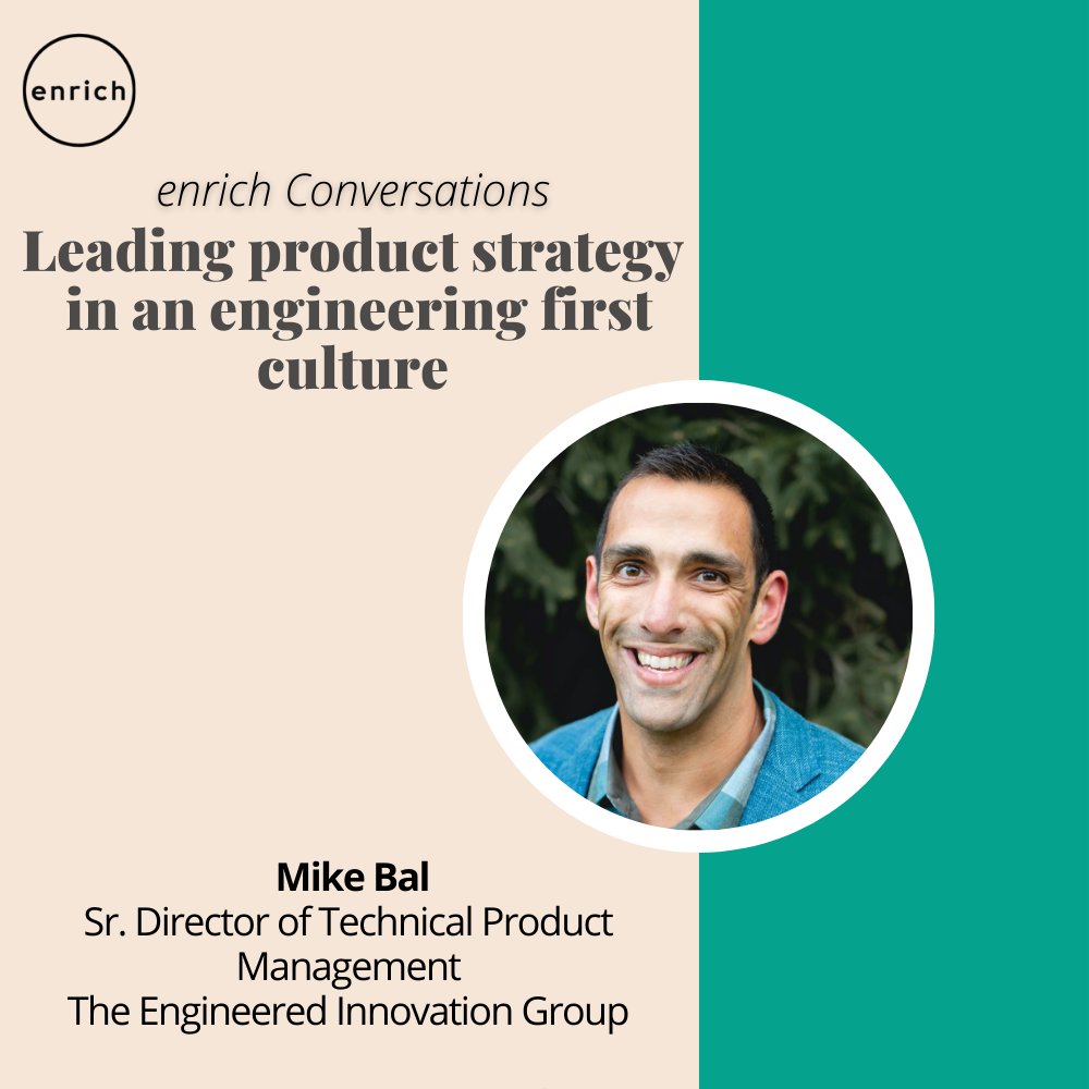 Leading product strategy in an engineering first culture Join Mike Bal, Sr. Director of Technical Product Management at The Engineered Innovation Group on Feb. 21st at 10am PT RSVP at lu.ma/urnorff2 #productstrategy #peerlearning #leaders