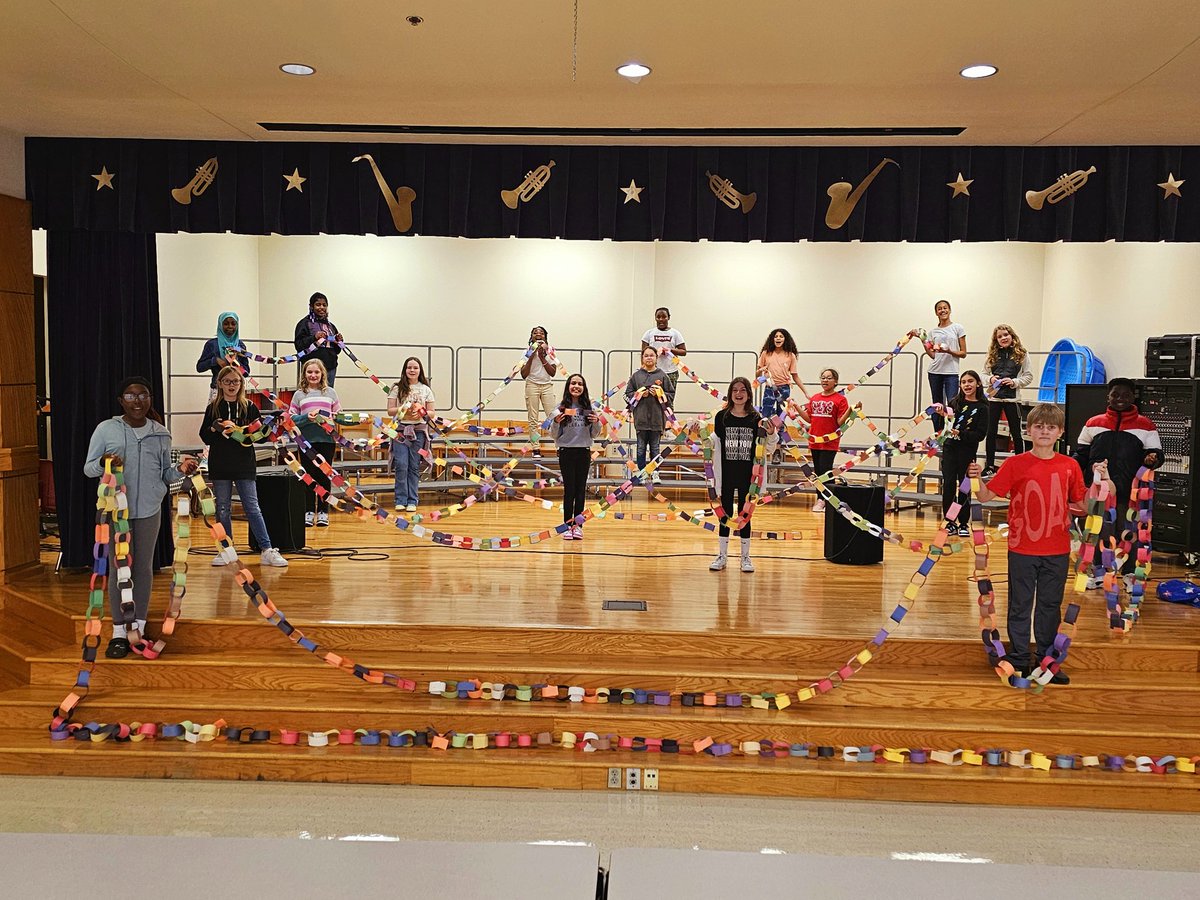 CSESCounseling (@counselingcses) on Twitter photo 🎬Take 2
During the month of January, our students performed 1045 random acts of kindness. We are super proud of our Spurs! The Kindness Club made a chain to represent the acts of kindness. Keep spreading kindness!!❤️ #kindnesschallenge <a href="/EMSISD/">EMS ISD</a> <a href="/mmendellAP/">Comanche Springs</a> <a href="/EMSCounseling/">EMS ISD Counseling</a> 🎬Take 2
During the month of January, our students performed 1045 random acts of kindness. We are super proud of our Spurs! The Kindness Club made a chain to represent the acts of kindness. Keep spreading kindness!!❤️ #kindnesschallenge <a href="/EMSISD/">EMS ISD</a> <a href="/mmendellAP/">Comanche Springs</a> <a href="/EMSCounseling/">EMS ISD Counseling</a>