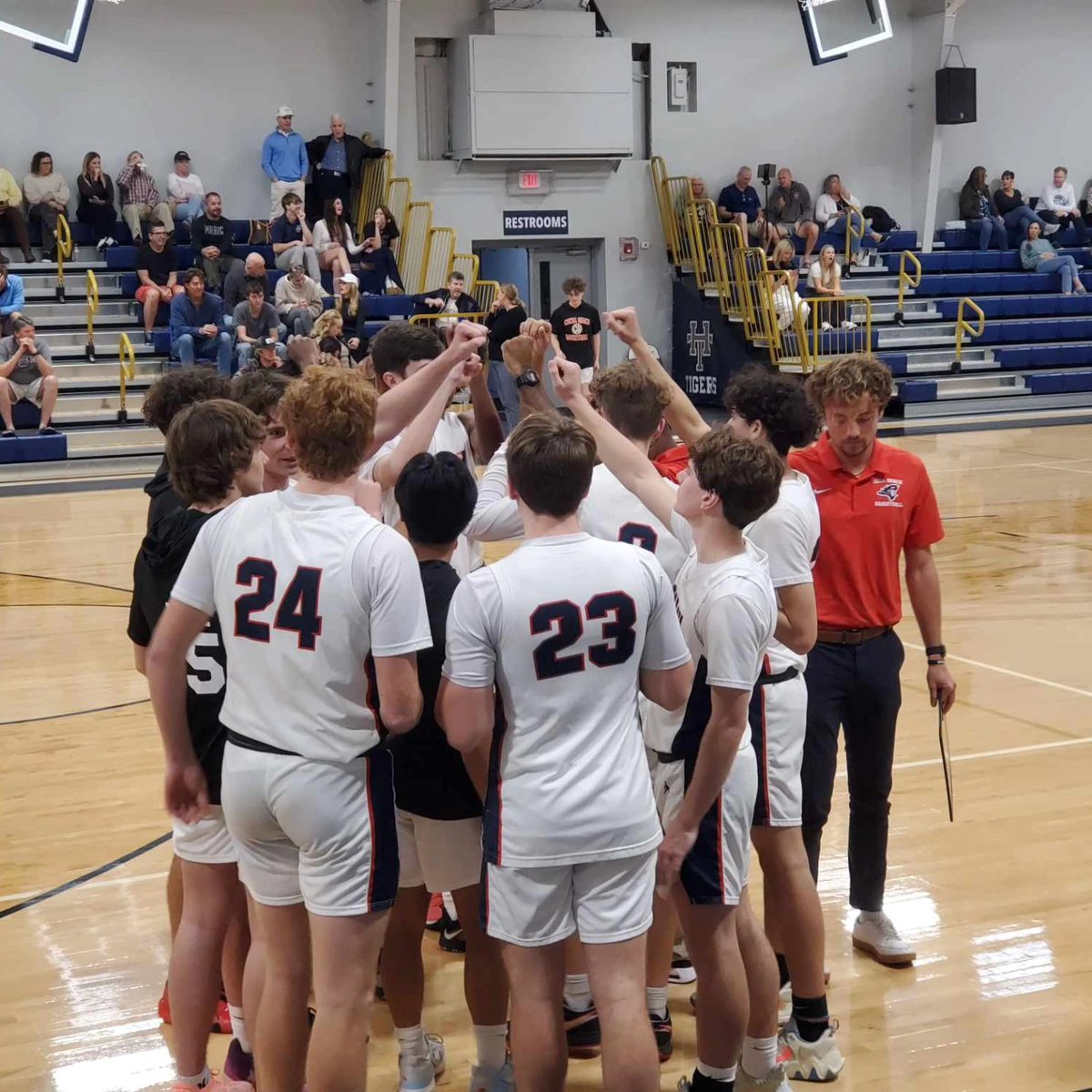 Big win for my guys, 52-38 vs West Shore in the district Semfinal. District championship is next. Go Beach!!!