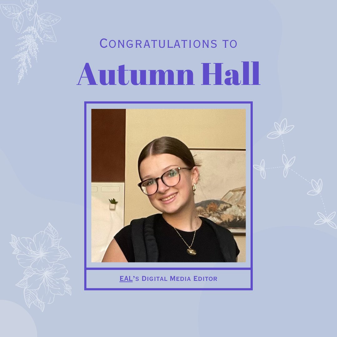 Congratulations to Autumn Hall, EAL Digital Media Editor, on being appointed to the National Humanities Leadership Council. nationalhumanitiescenter.org/national-human…