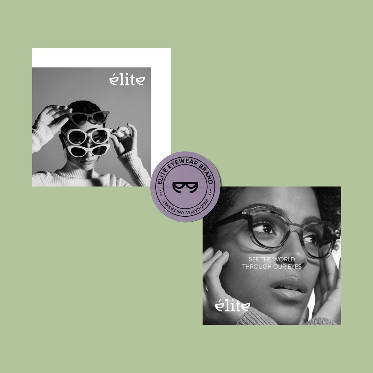 dotathar's tweet photo. New Project!🚀 

Visual identity for ELITE, a French eyewear brand where elegance meets innovation in the world of eyeglasses.

Check out full project here:
https://t.co/ENreYkWjSp

#designinspiration #branding #brandidentity #AFCON2023 #GraphicDesign #DesignThinking #LogoDesign https://t.co/FzAehplHfm