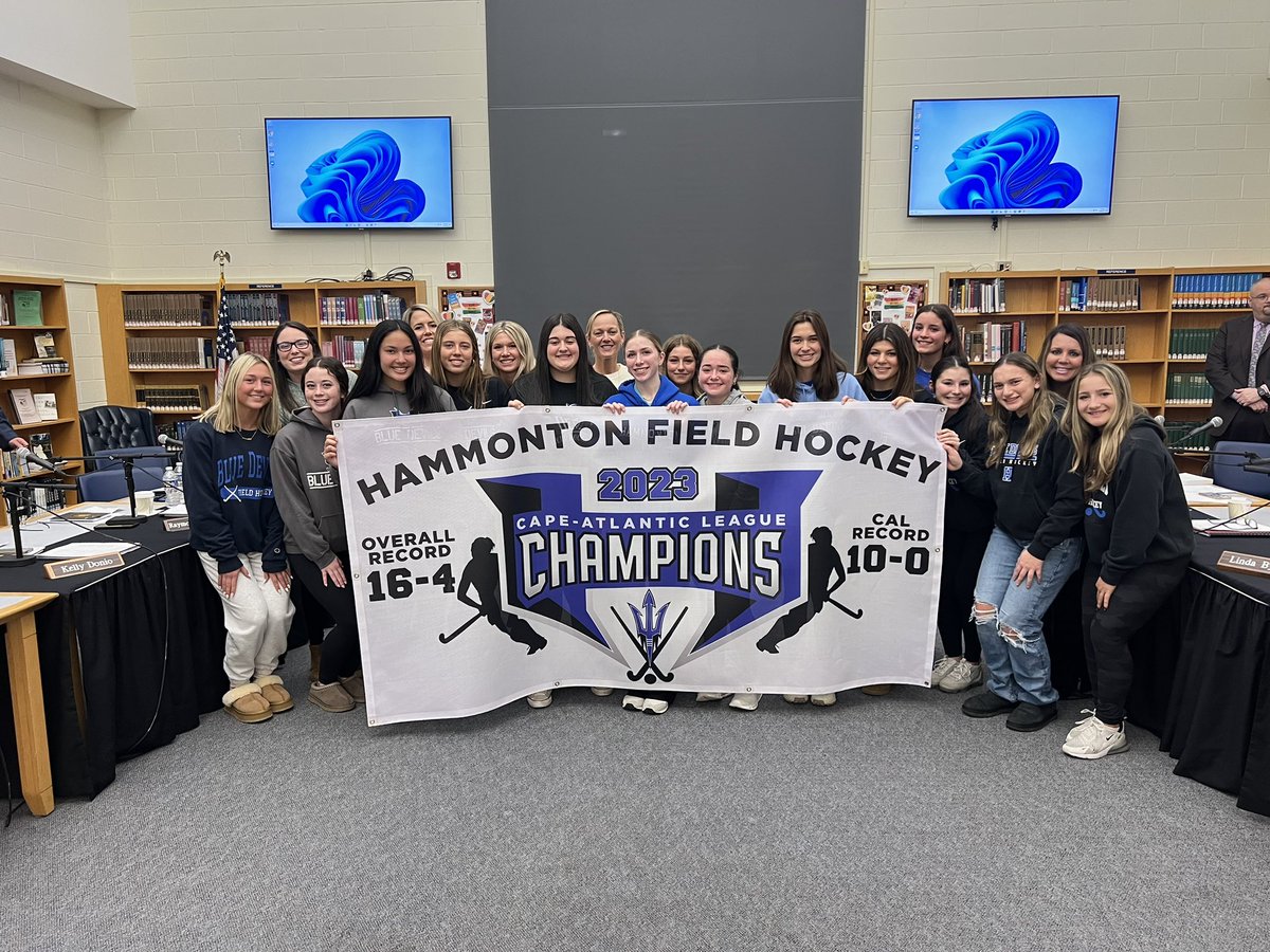 Proud is an understatement! This team was one in a million and we are so proud of every player and coach of this program 💙 #nobodybetter special thanks to the board of ed for recognizing these girls &amp; their amazing season! Thx to AD Sacco for his support as well!@HHSdevilsports
