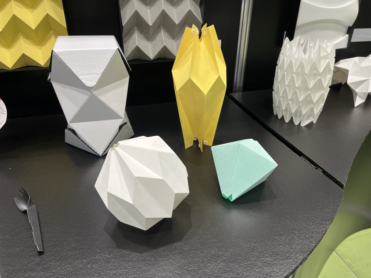 teamOUTSENSE's tweet image. 本日 いよいよ「#MeetNewSolutioninOTA 」開催です！ 折り工学の魅力が伝わる展示品を多数準備しております。ぜひお見逃しなく！ ［ 会 場 ］：大田区産業プラザPiO ［ 小間番号 ］：19