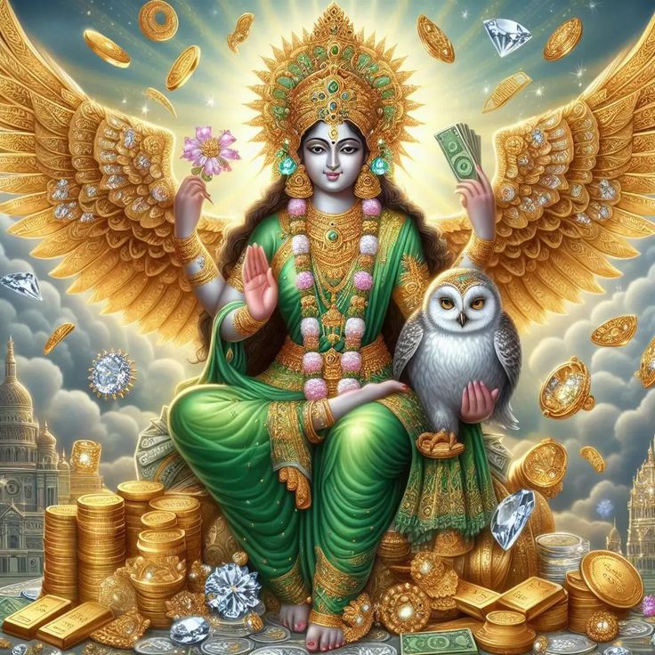 AkshitaL_'s tweet photo. धन वैभव समृद्धि दात्री महालक्ष्मी माँ दिव्य अलौकिक दर्शन https://t.co/h0x9PvAn0v