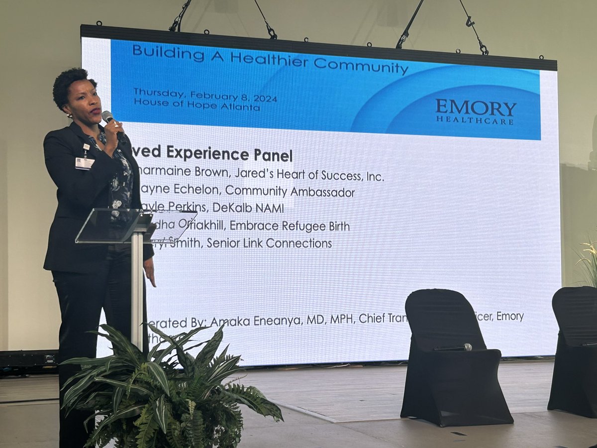 JaredsSuccess's tweet photo. “Grateful for the opportunity to share my lived experience at the DeKalb Health Summit alongside fellow panelists, who brought diverse perspectives on aging, mental health, maternal health, chronic illness, and violence.” @JaredsSuccess Founder Sharmaine Brown #EmoryHealthcare https://t.co/v4uhAE3t3O
