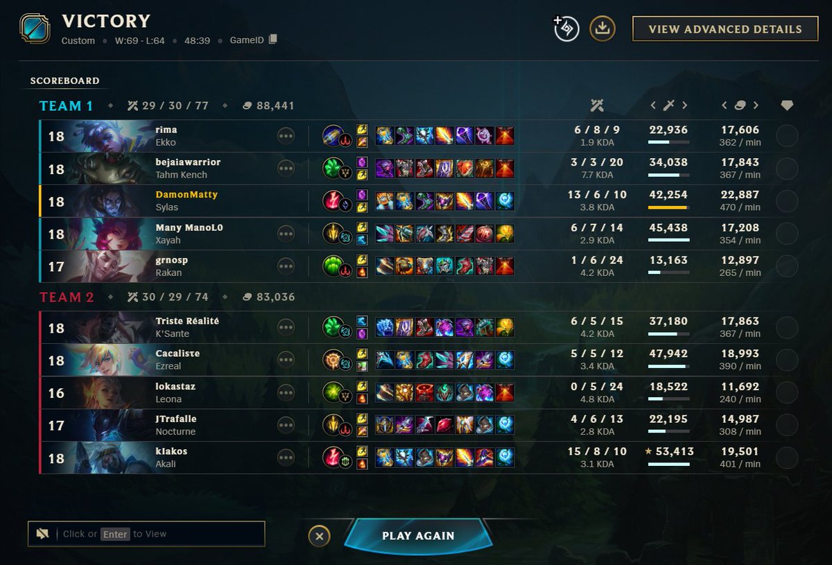 kvrdistance's tweet photo. First game first win, very proud of my team as a coach, even though we have a lot of aspect to improve.
Now give us more i can't wait to stomp the #LKL! #GOSKT #SKT_BTWIN @SKT_BlackTeton https://t.co/ELyvK8oHCa