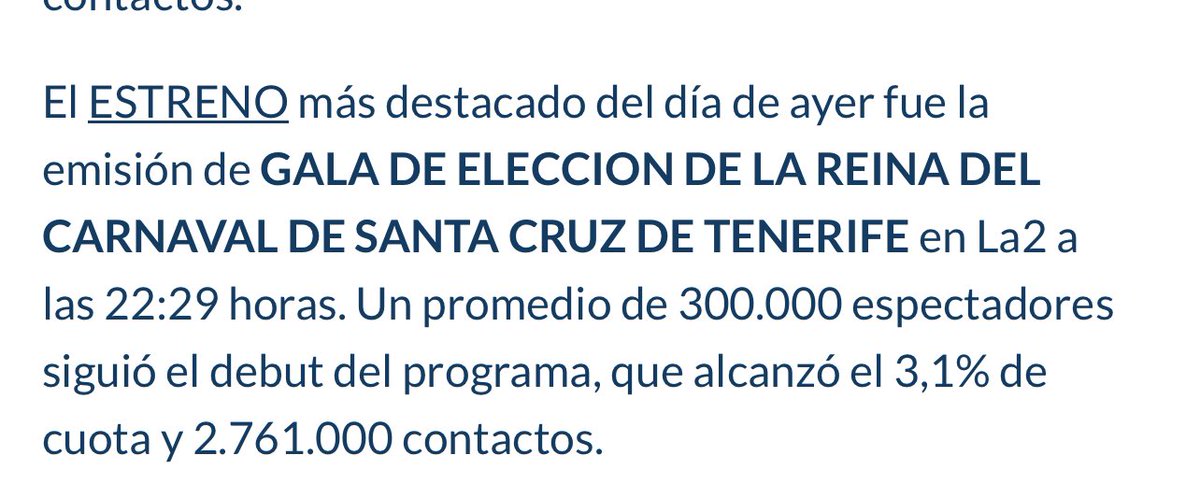 victoritito's tweet photo. Audiencias Gala de la Reina 2023 vs 2024 … con lo cual, televisivamente nada atractiva…  #GalaReinaSC24 #carnavalRTVE #CarnavalSC24 quizás la gala tiene que retomar sendas anteriores. https://t.co/iaUCOwpR3S