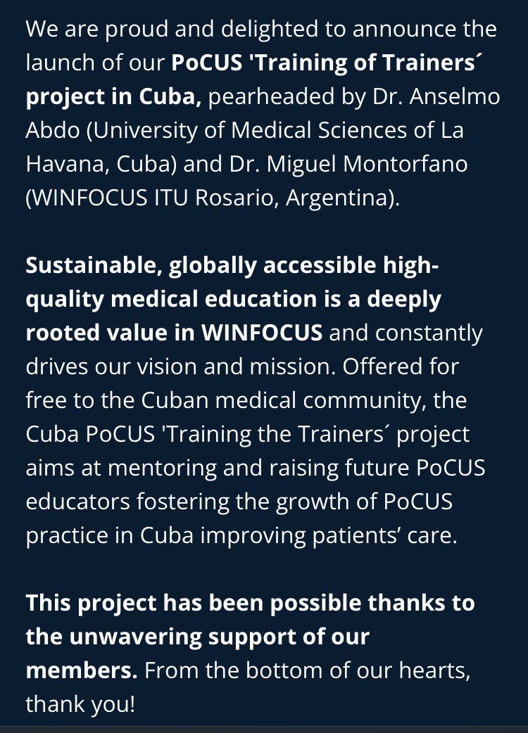 Seguimos moviéndonos hacia adelante! We keep on moving forward! Proyecto Winfocus “Entrenando a los Entrenadores”. Dr. Miguel Montorfano , Dr. Leonardo Vera, Dr. Anselmo Abdo & Team. Great job! .
