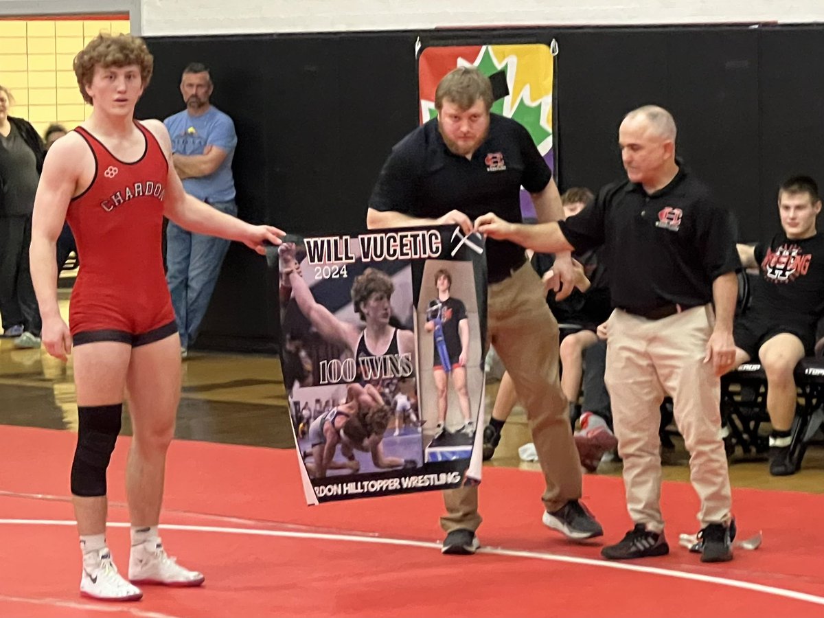 toppernation's tweet photo. Congratulations Will Vucetic, who earned his 100th career win tonight!! https://t.co/CgAIdEQ0J1